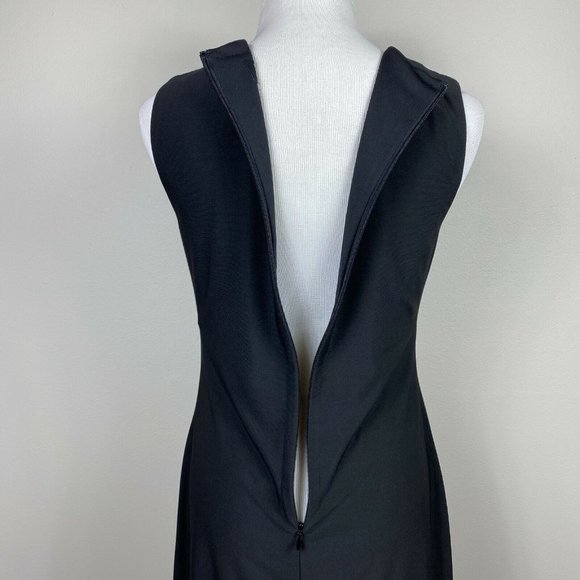 Laundry by Shelli Segal Dress 2 Sequin Shift Metallic Striped Cocktail Party New - Picture 6 of 10